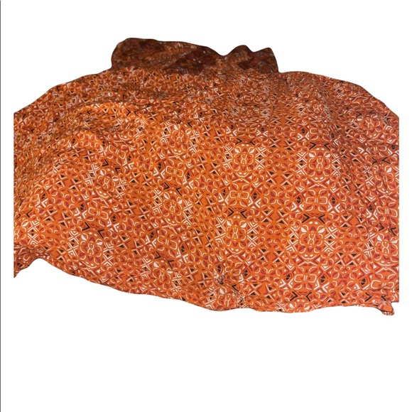 Free People Sundown Babydoll Dress Orange - Picture 5 of 6